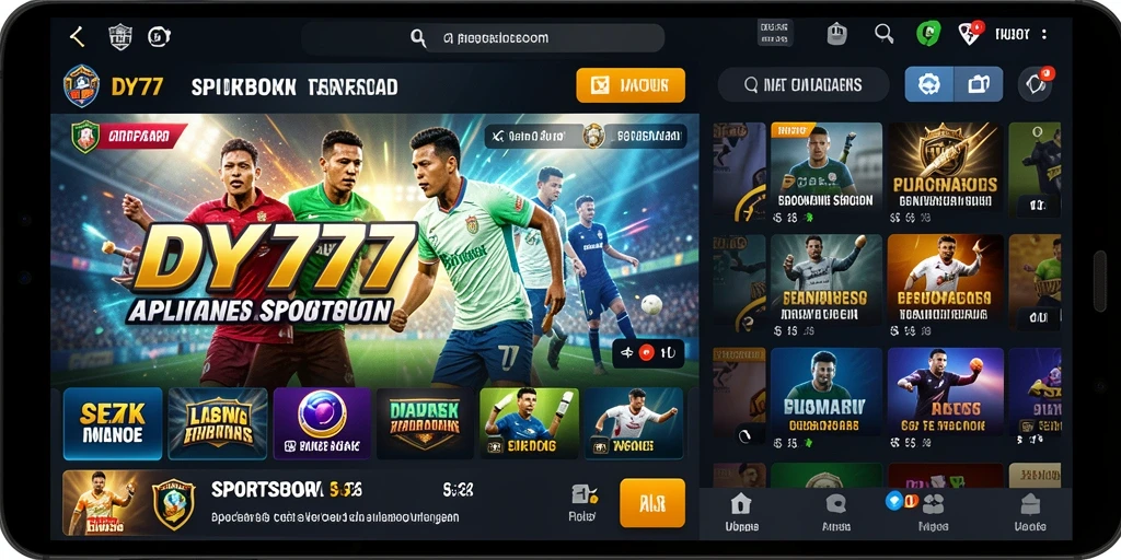 Tampilan screenshot gameplay DY777 yang menarik dan interaktif.