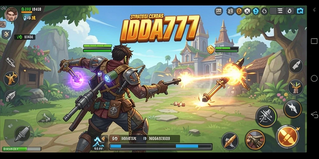 Tampilan gameplay seru dan strategis dalam IDA777.