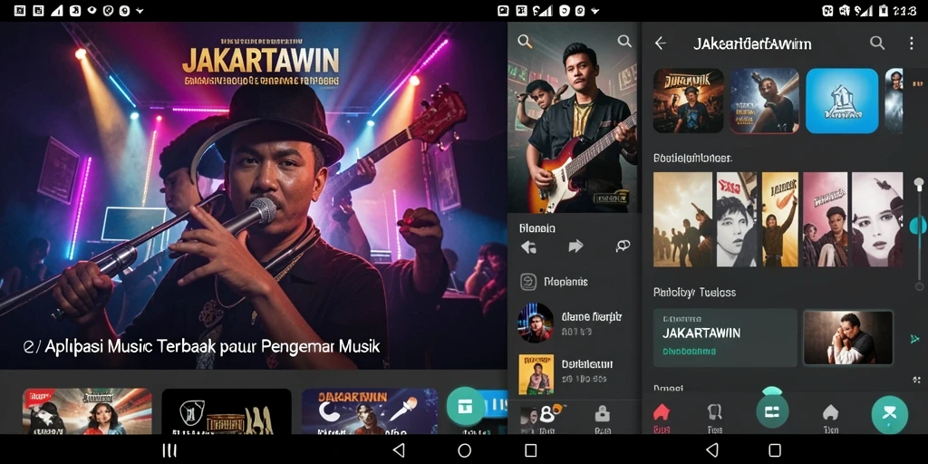 Tampilan menarik dan interaktif dari gameplay di JAKARTAWIN