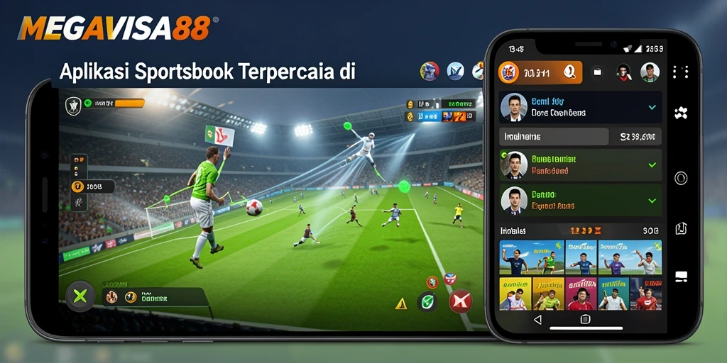 Tampilan gameplay Sportsbook yang menarik di MEGAVISA88.
