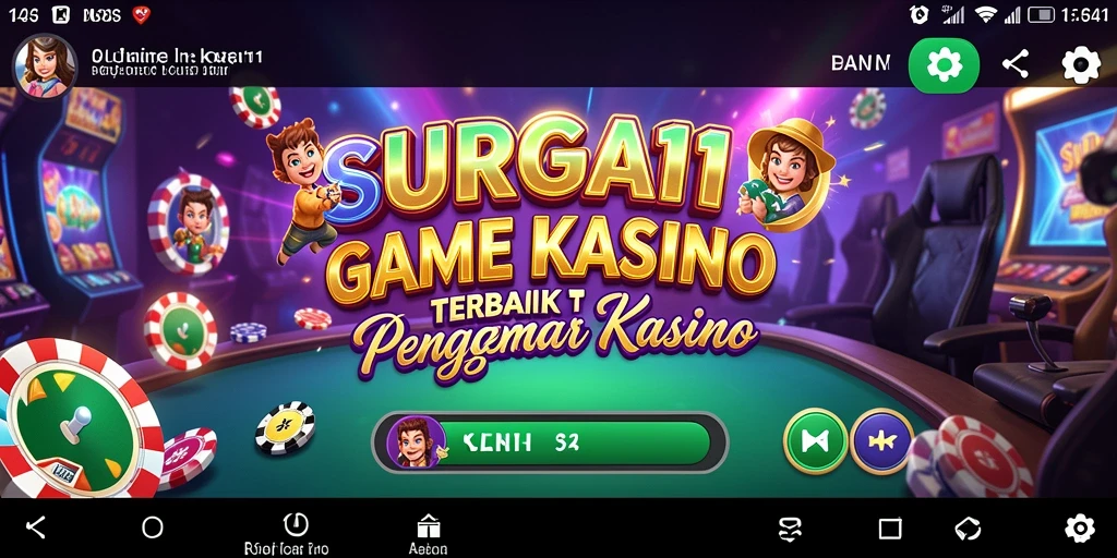 Tampilan gameplay menarik dan penuh aksi dari SURGA11 di kasino online.